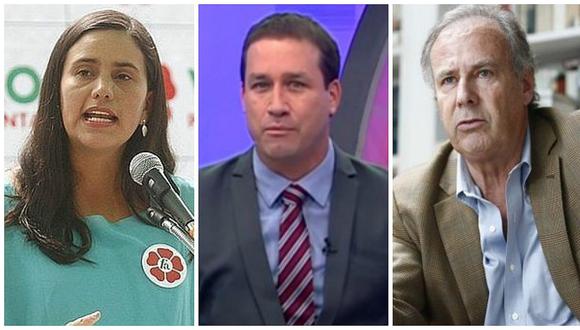 ​Twitter: Periodista recibe críticas al entrevistar a Verónika Mendoza y Alfredo Barnechea (VIDEOS)