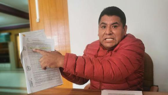 Exregidor provincial de Tacna Juan Llanqui Ticona señala que procuradora no está defendiendo terrenos. (Foto: Difusión)