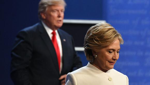 Donald Trump llamó "qué mujer tan sucia" a Hillary Clinton en debate presidencial
