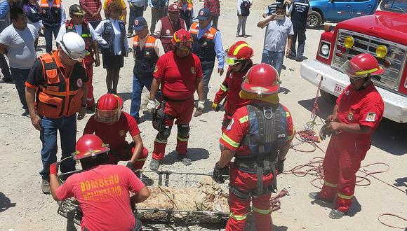 Solo hay 110 rescatistas para desastres en Tacna