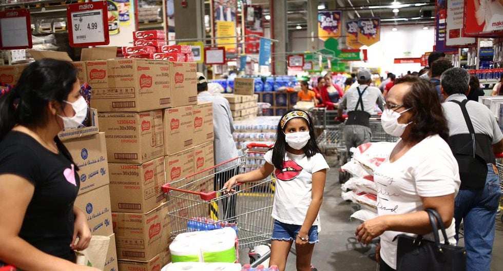 Se establece horario para las compras. (Foto: GEC)