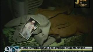 Nieto asesinó a su abuelo para robarle (VIDEO)