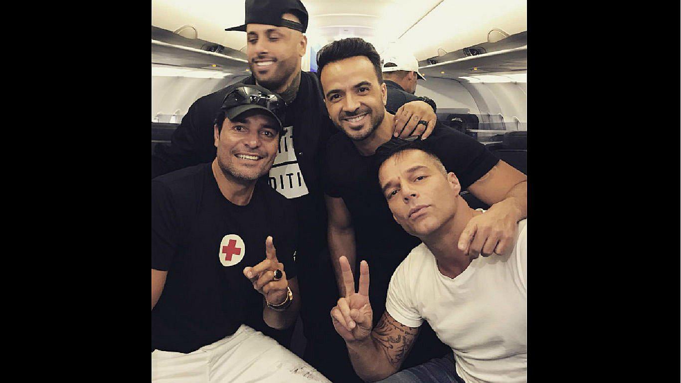 Ricky Martin, Chayanne y Luis Fonsi se unen para ayudar a Puerto Rico