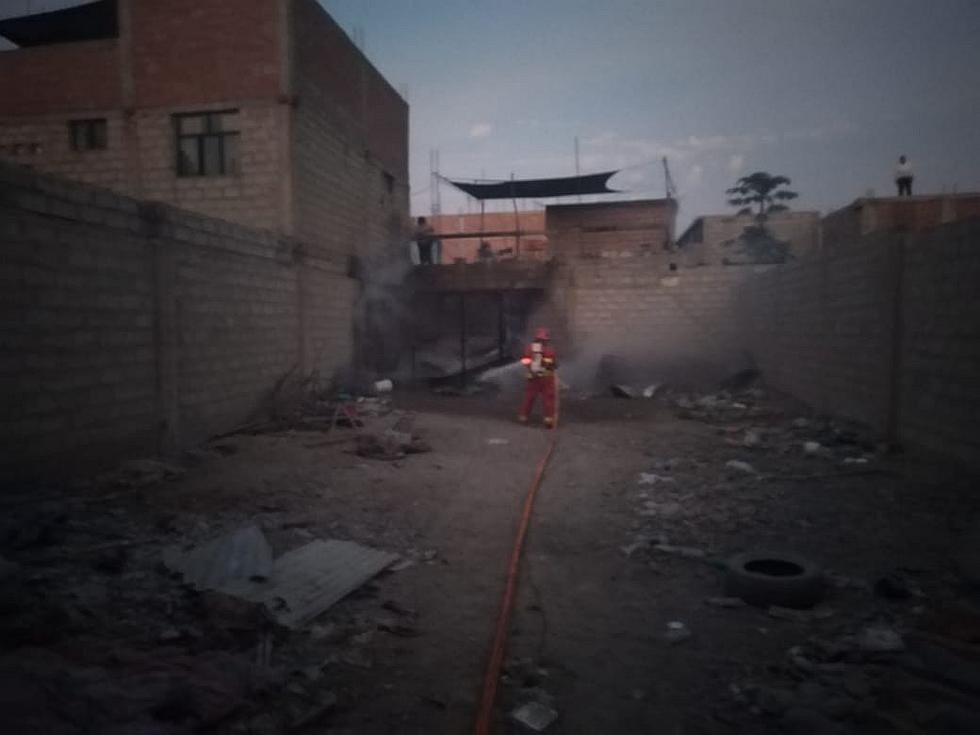 Anciano invidente resulta con graves quemaduras en todo su cuerpo tras incendio (FOTOS)