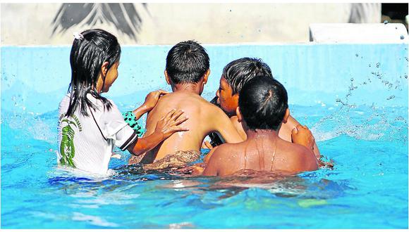 ​Solo cuatro piscinas tienen autorización para recibir a usuarios en Huancayo