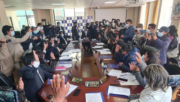 Decisión fue tomada por unanimdad en el Consejo Regional de Puno. (Foto: Difusión)