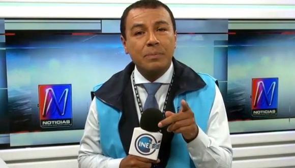 Temblor en Lima: periodista fue sorprendido en vivo por sismo (VIDEO)