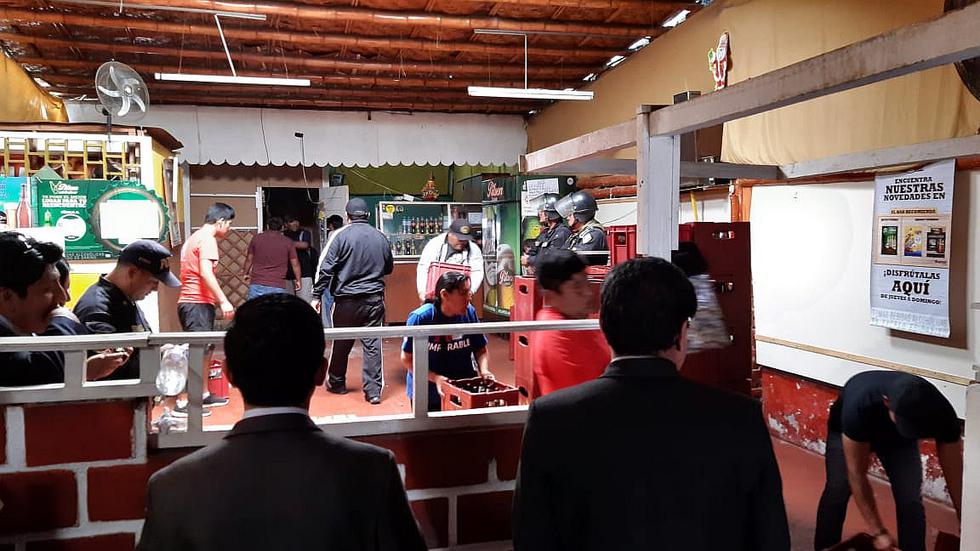 Desalojan una cantina que funcionaba en inmueble de Sociedad de Beneficencia de Tacna