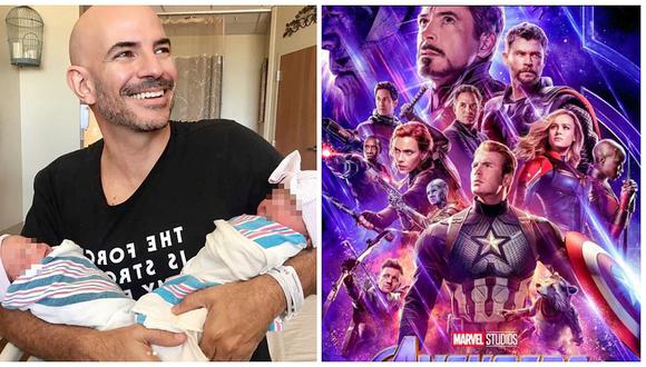 Ricardo Morán enternece Instagram al vestir a sus hijos como 'Avengers' (FOTO)