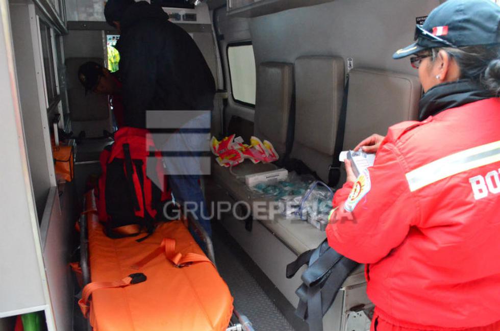 Entregan ambulancia a bomberos de Huancayo 