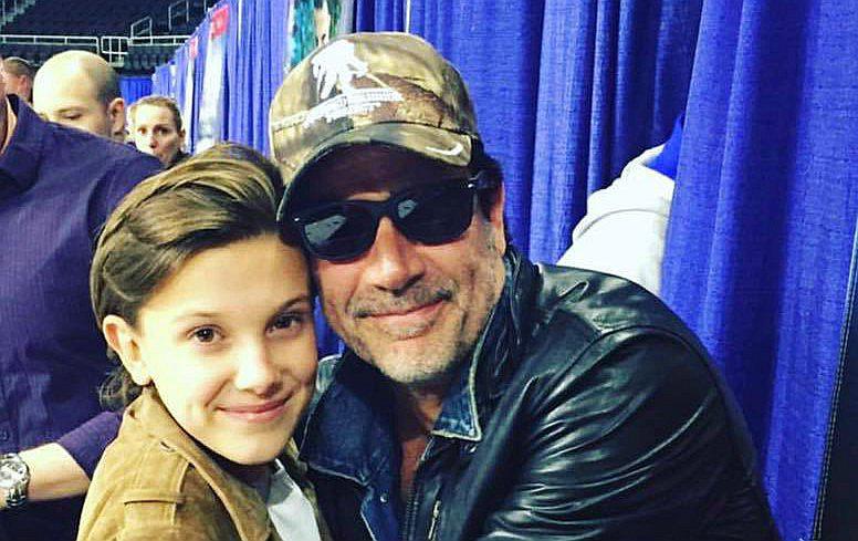 Stranger Things: Eleven sorprende con dulce foto con el malvado Negan