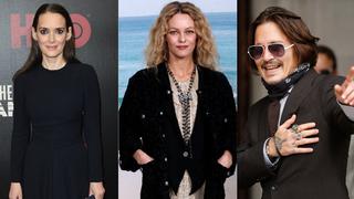 Winona Ryder y Vanessa Paradis niegan que Johnny Depp haya sido violento con ellas