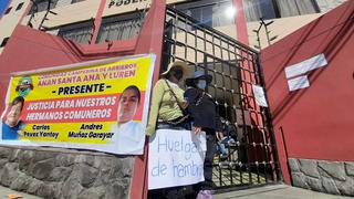 Ica: Esposas se encadenan en el Módulo Penal y exigen liberación de encarcelados