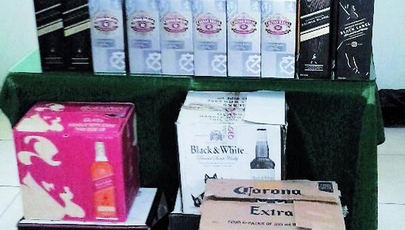 Tumbes: Incautan Whisky y tres cajas de cerveza durante operativo en la frontera 