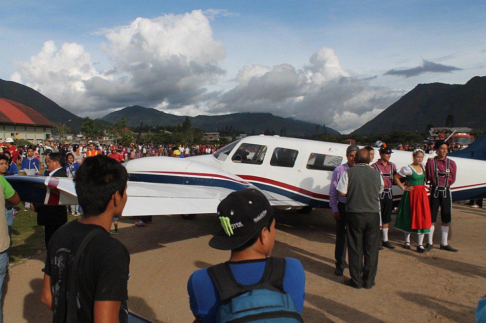 Avioneta de transporte comercial demoró una hora con 16 minutos de Lima a Oxapampa