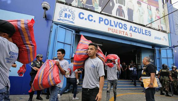 Polvos Azules: PNP y Fiscalía incautaron más de 3 mil prendas falsificadas en operativo (VIDEO)