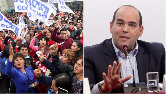 Premier Fernando Zavala califica de “inconcebible” amenaza de maestros