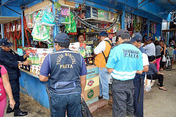 Piura: En Paita iniciarán reversión de puestos del mercado de comerciantes morosos
