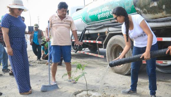 Nuevo Chimbote: Vecinos y funcionarios participan de campaña de limpieza 