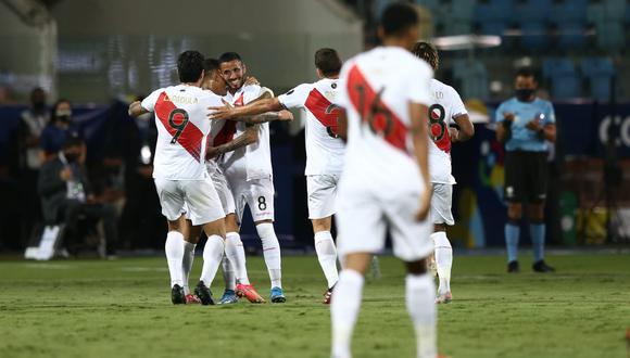 Perú sumó sus tres primeros puntos en Copa América 2021. (Foto: GEC)