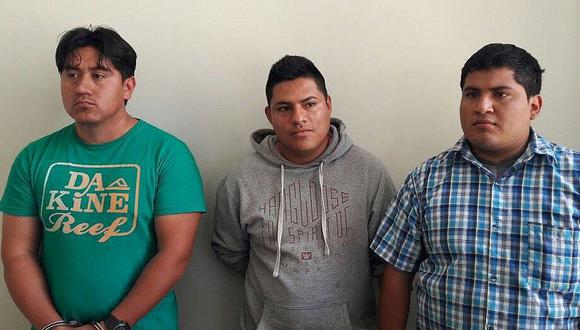 Trujillo: Policía captura a tres presuntos "marcas"