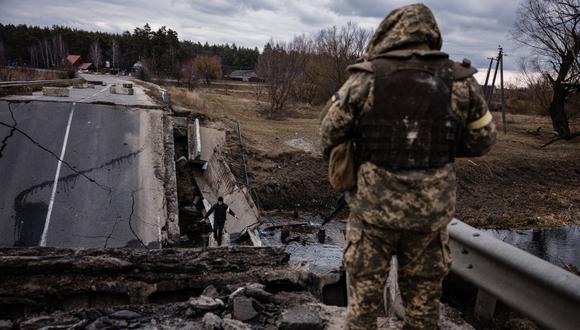 Moscú desplegó casi todas las tropas concentradas en frontera con Ucrania, dice el Pentágono. (Foto: Dimitar DILKOFF / AFP)