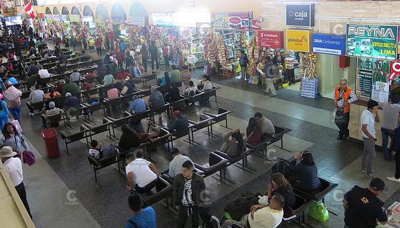Precios de pasajes a Lima, Cuzco y Tacna se duplican en terminales