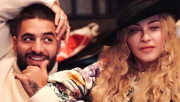 Maluma detalla su "maravillosa conexión" con Madonna (FOTOS)