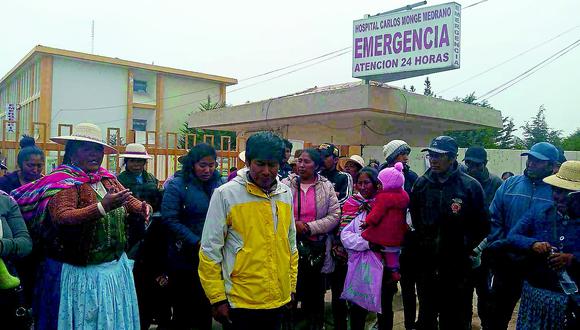 Nuevo caso de muerte materna en hospital Monge Medrano de Juliaca