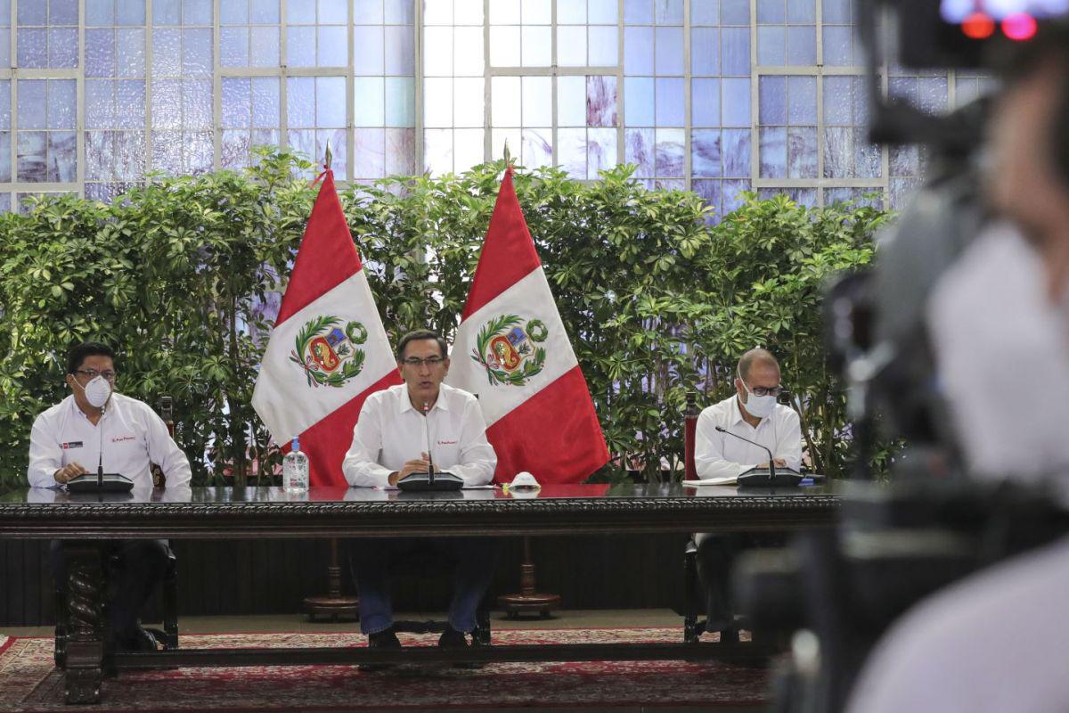 La primera medida tomada por Martín Vizcarra fue el Aislamiento social obligatorio (Foto: Andina)