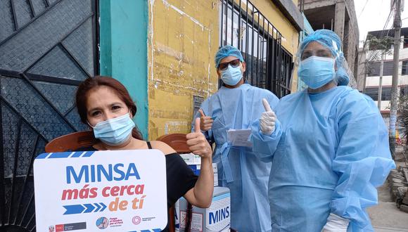 A la fecha, más de 20 mil peruanos han sido inmunizados con al menos una dosis de la vacuna contra el coronavirus. Foto: Diris Lima Sur