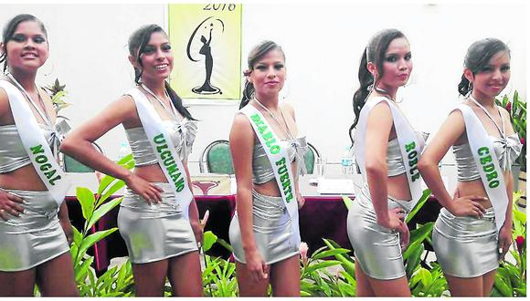 Cinco guapas jovencitas disputan el cetro de ‘Señorita San Ramón 2016’