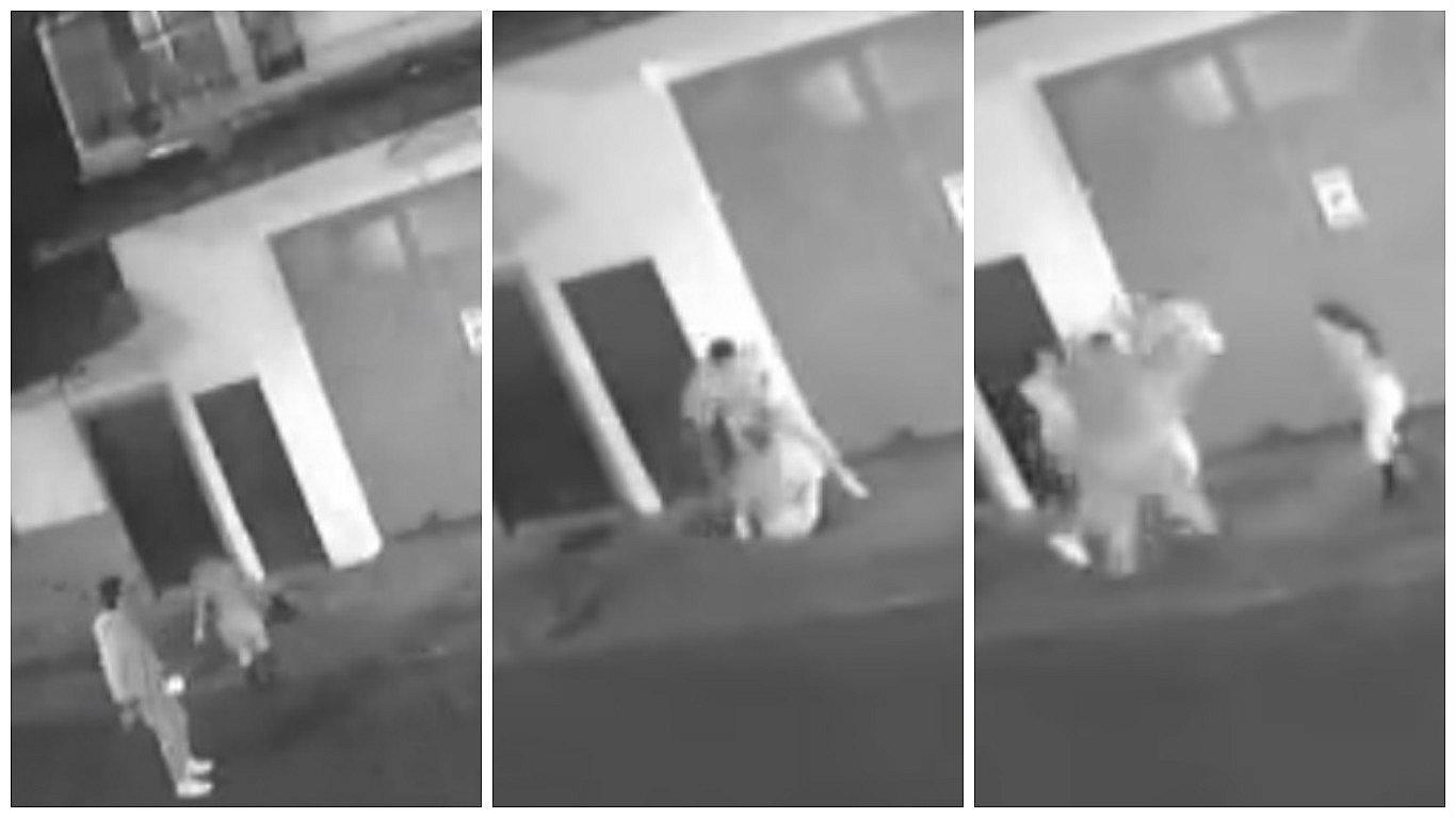 ​YouTube: mujer es golpeada por pareja en plena calle pero agresor recibe paliza (VIDEO)