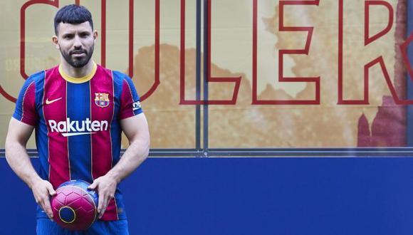 Sergio Agüero alista el debut con Barcelona. (Foto: FC Barcelona)