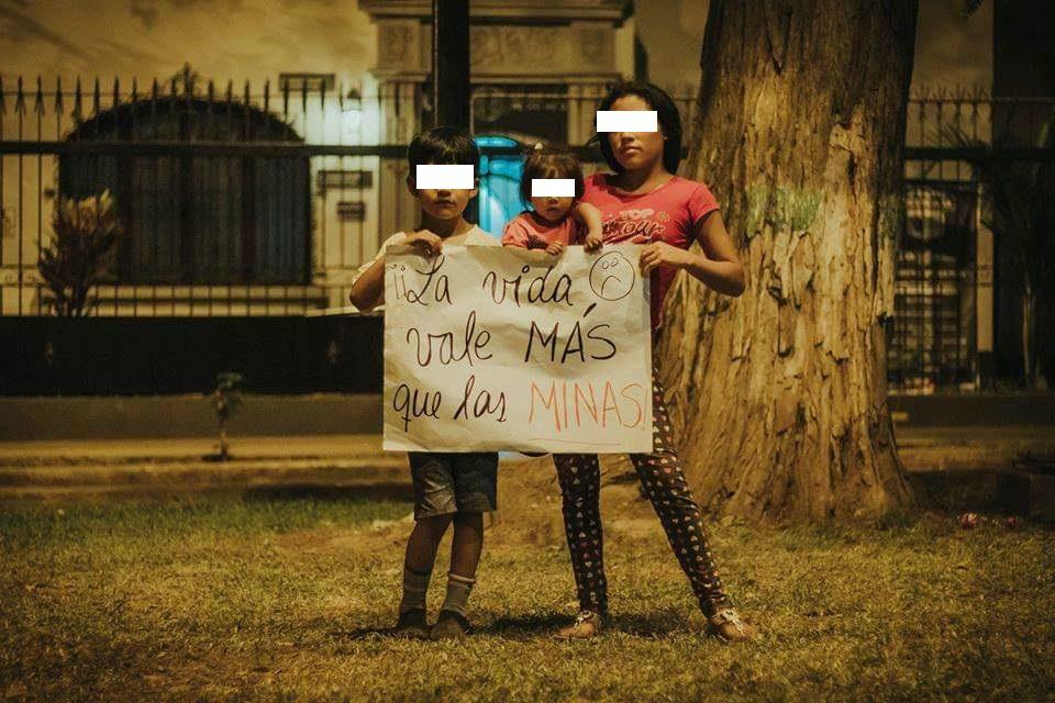 Foto: Contaminadas por la Minería Pasco