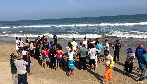 Tumbes: Hallan cuerpo del joven guía ahogado en la playa de Zorritos