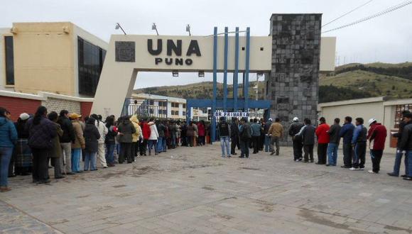 Relación de ingresantes a la Universidad Nacional del Altiplano