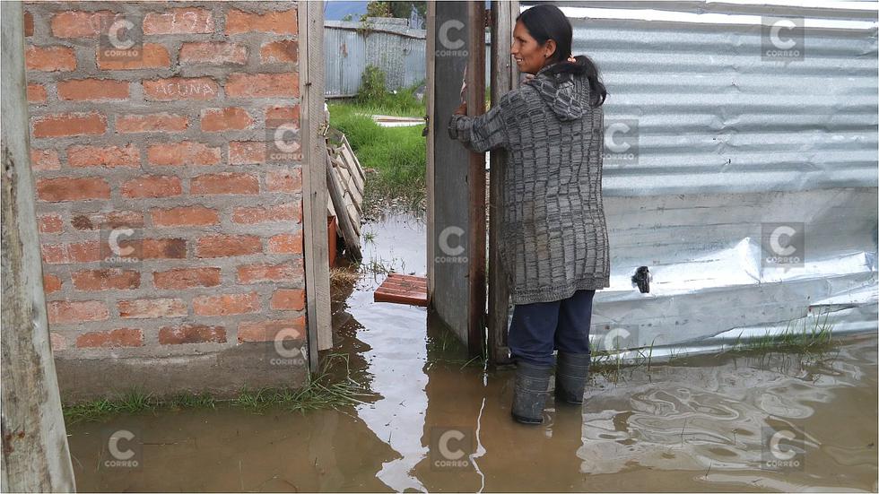Río Mantaro se desborda y amenaza  a cientos de familias (FOTOS Y VIDEO)