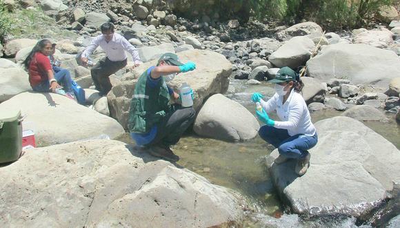ALA Grande realiza sexto monitoreo en ríos de la cuenca hídrica
