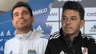 Los Boca vs. River de Hugo Ibarra y Marcelo Gallardo: la ventaja del técnico de los ‘Xeneizes’