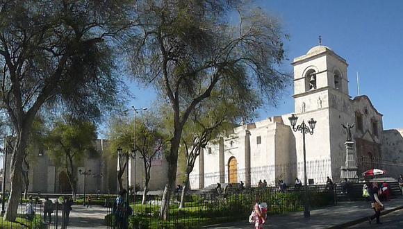 Cerrarán la plazoleta del templo San Francisco el día de Jueves Santo. (Carlos Lara)