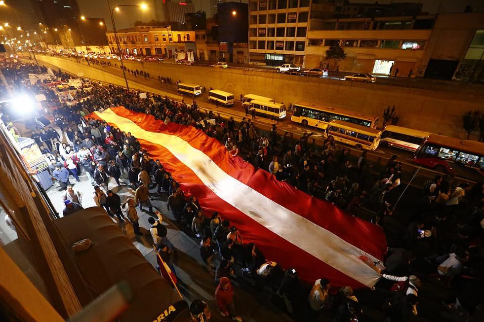 Marcha contra la corrupción: Así se desarrolló la protesta por la crisis en sistema judicial (FOTOS)