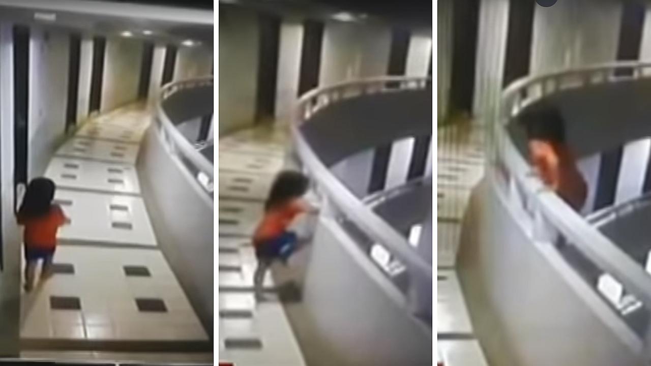 Tailandia: Pequeña sobrevivió a caída del piso 11 de un hotel (VIDEO)
