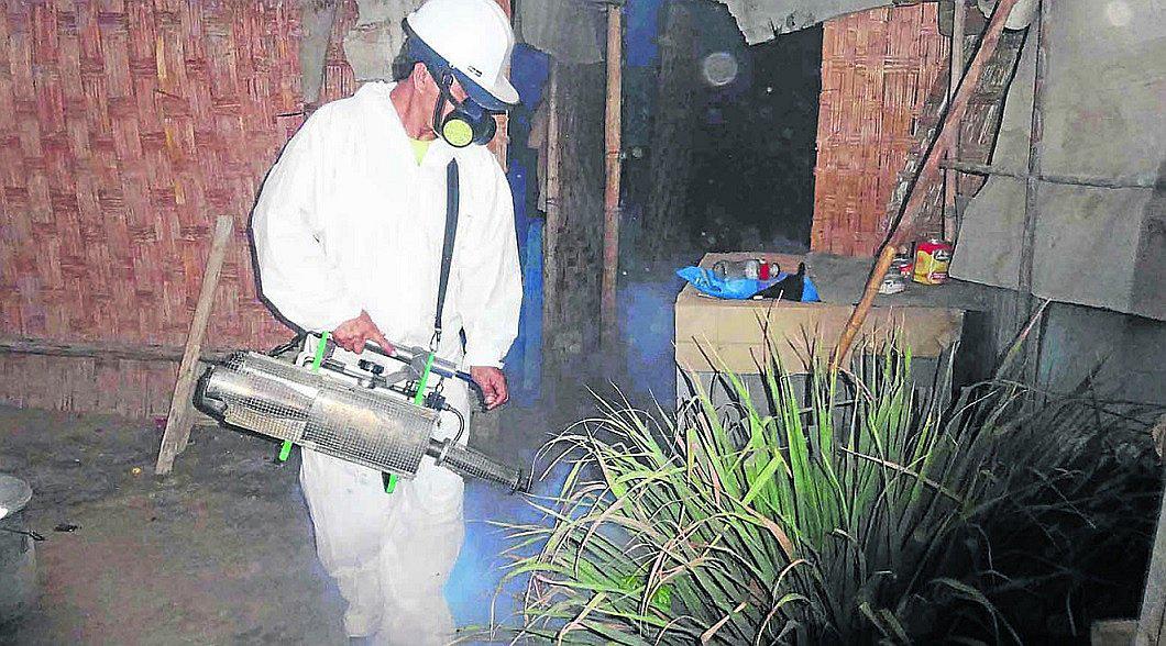 Nuevo Chimbote: Fumigan en Villa María por dengue