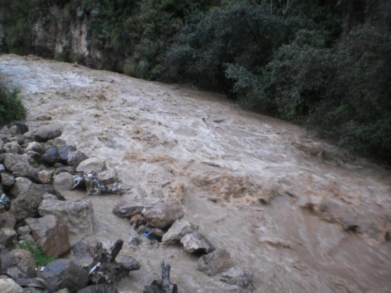 Río Huallaga es peligro latente para pasqueños