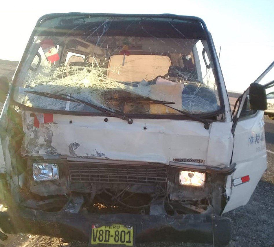 Conductor muere en accidente vehicular en Panamericana Sur