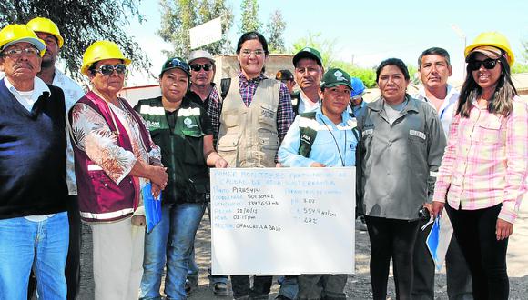 ALA Grande capacitará sobre uso sostenible del agua en Nasca