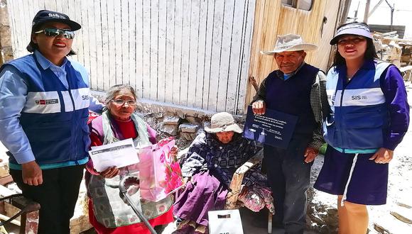 92 ancianos mayores de 100 años en Áncash están afiliados al SIS
