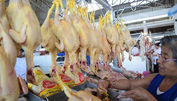 Precio del pollo llega hasta los S/8 por kilo en mercados minoristas, ¿seguirá en alza?