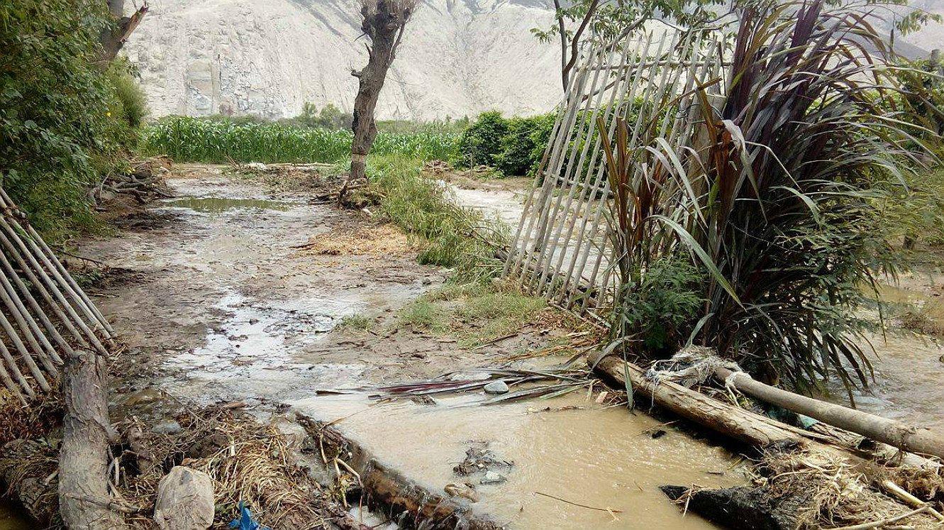 Casma: Agricultores se ven afectados por desborde del río "Grande" 